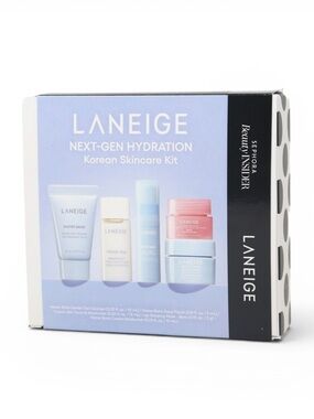 NEW! LANEIGE Next-Gen Hydration Korean Skincare Kit - 5 Piece Set